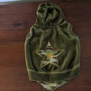 Dog Army Camio Hoodie Sweatshirt